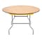 Atlas Commercial Products Titan Series 48 Round Wood Folding Table WFT5-48R - alternate 4